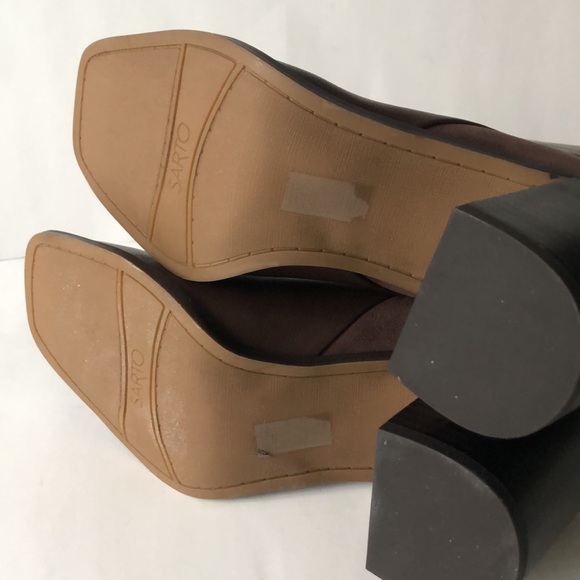 SARTO A-STIVIENA, DARK BROWN WOMEN BOOTS.Size 9 - Picture 5 of 16